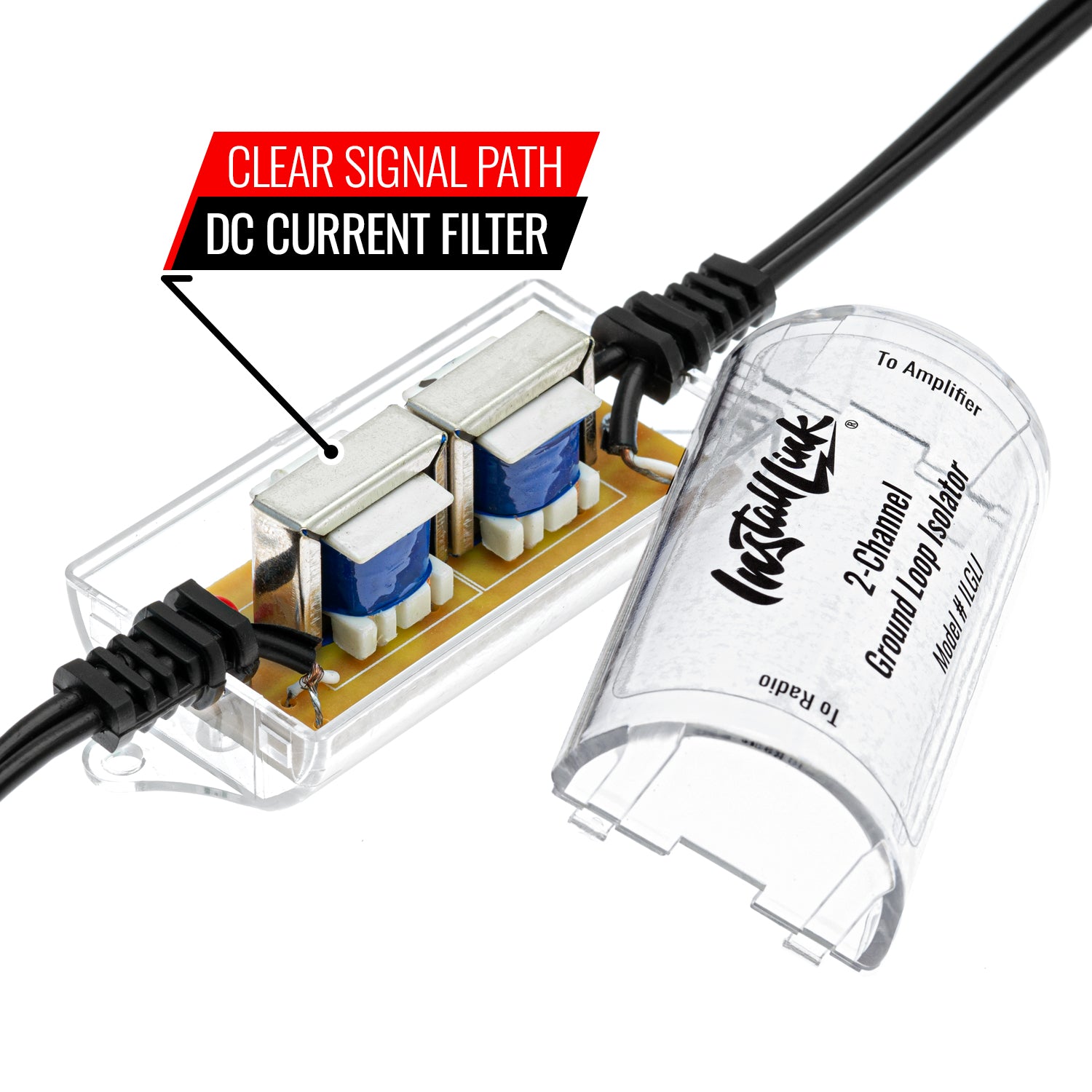 Ground Loop Isolator, 2-Channel Noise Filter Suppressor image 5