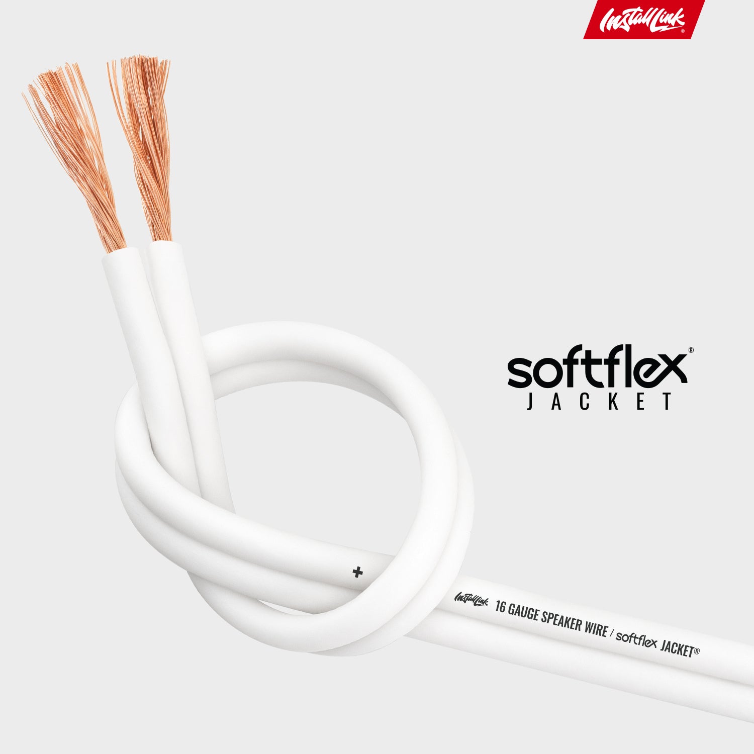 16 Gauge Speaker Wire CCA, 100ft, White/White image 6