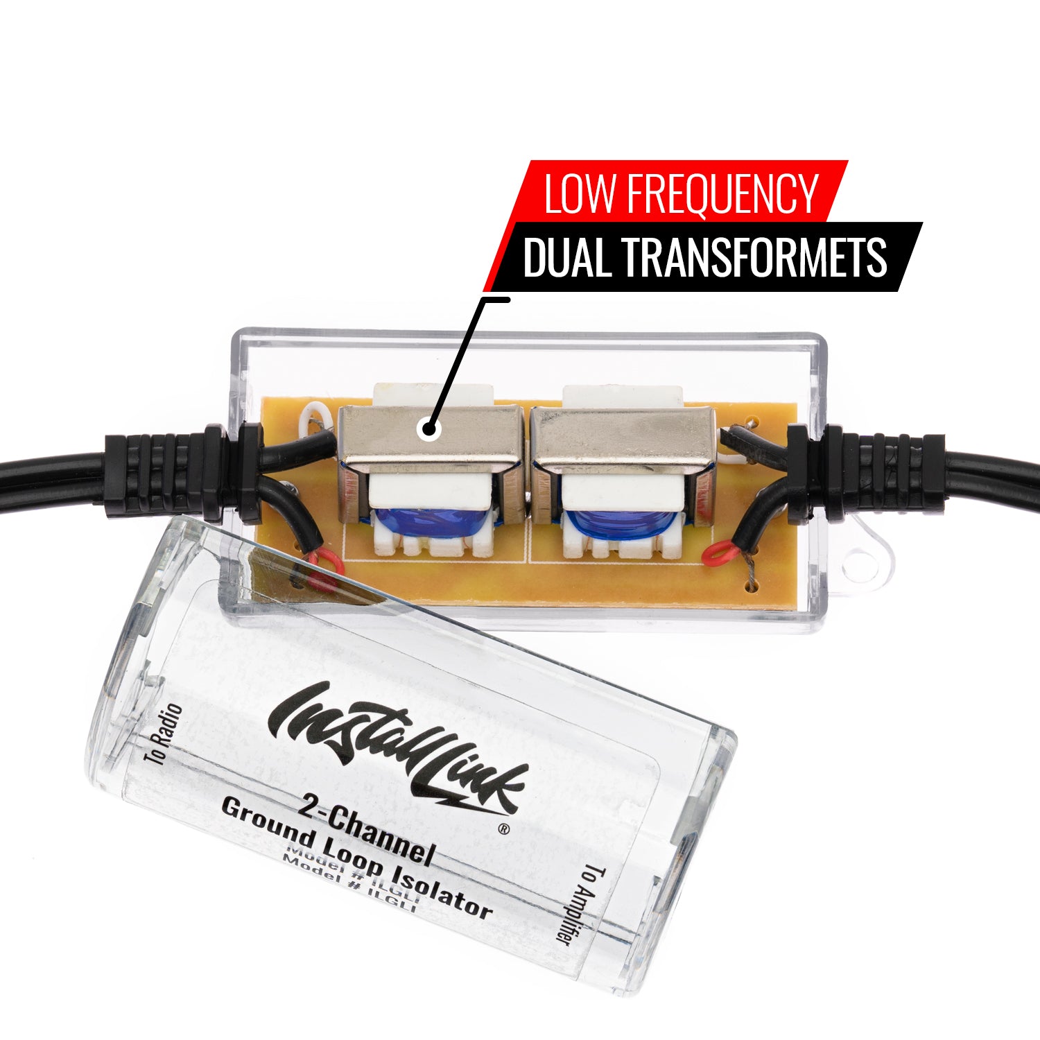 Ground Loop Isolator, 2-Channel Noise Filter Suppressor image 2
