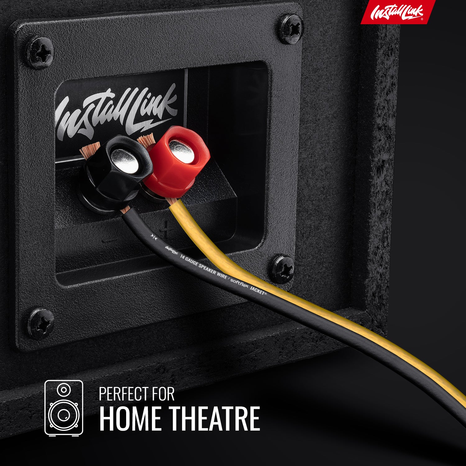 Speaker Wire 14 Gauge, CCA, 250ft, Yellow/Black image 2