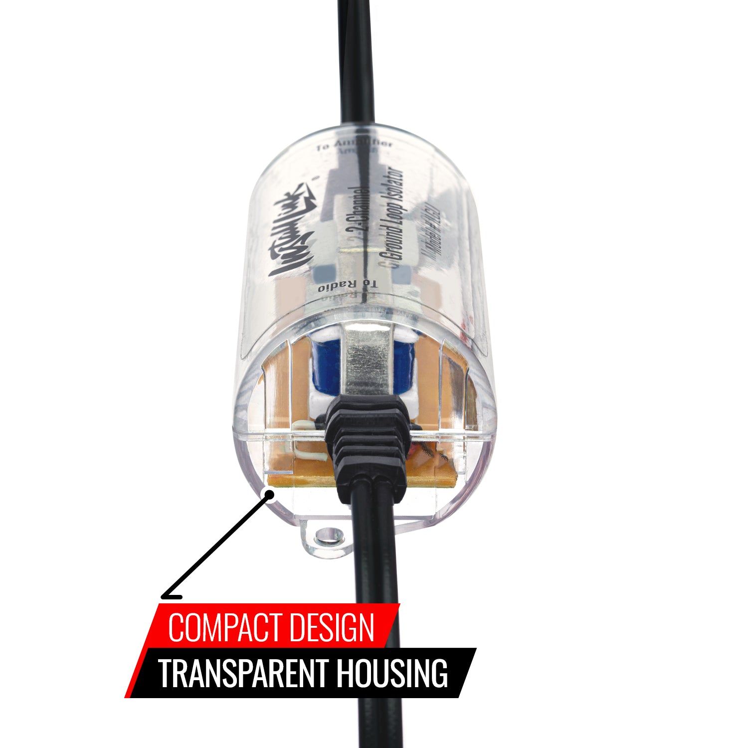 Ground Loop Isolator, 2-Channel Noise Filter Suppressor image 6