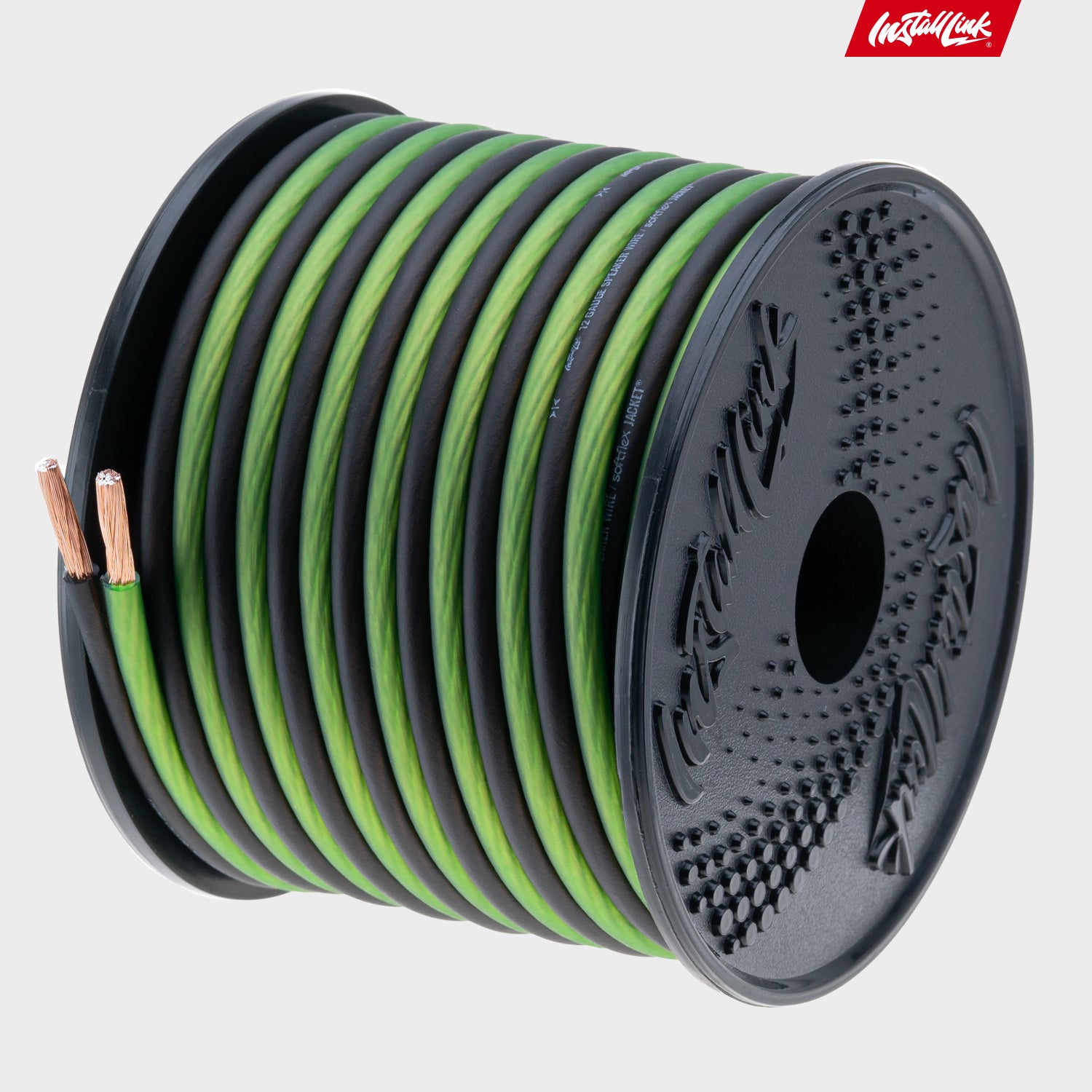 Speaker Wire 12 Gauge, CCA, 30ft, Green/Black image 8