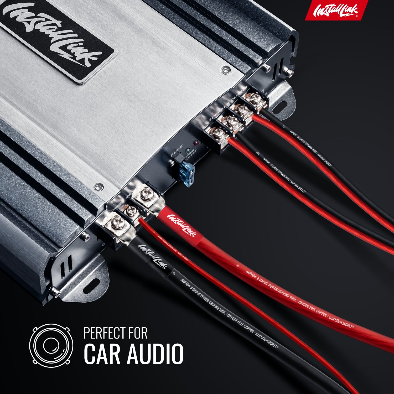 Speaker Wire 16 Gauge, CCA, 100ft, Red/Black image 1