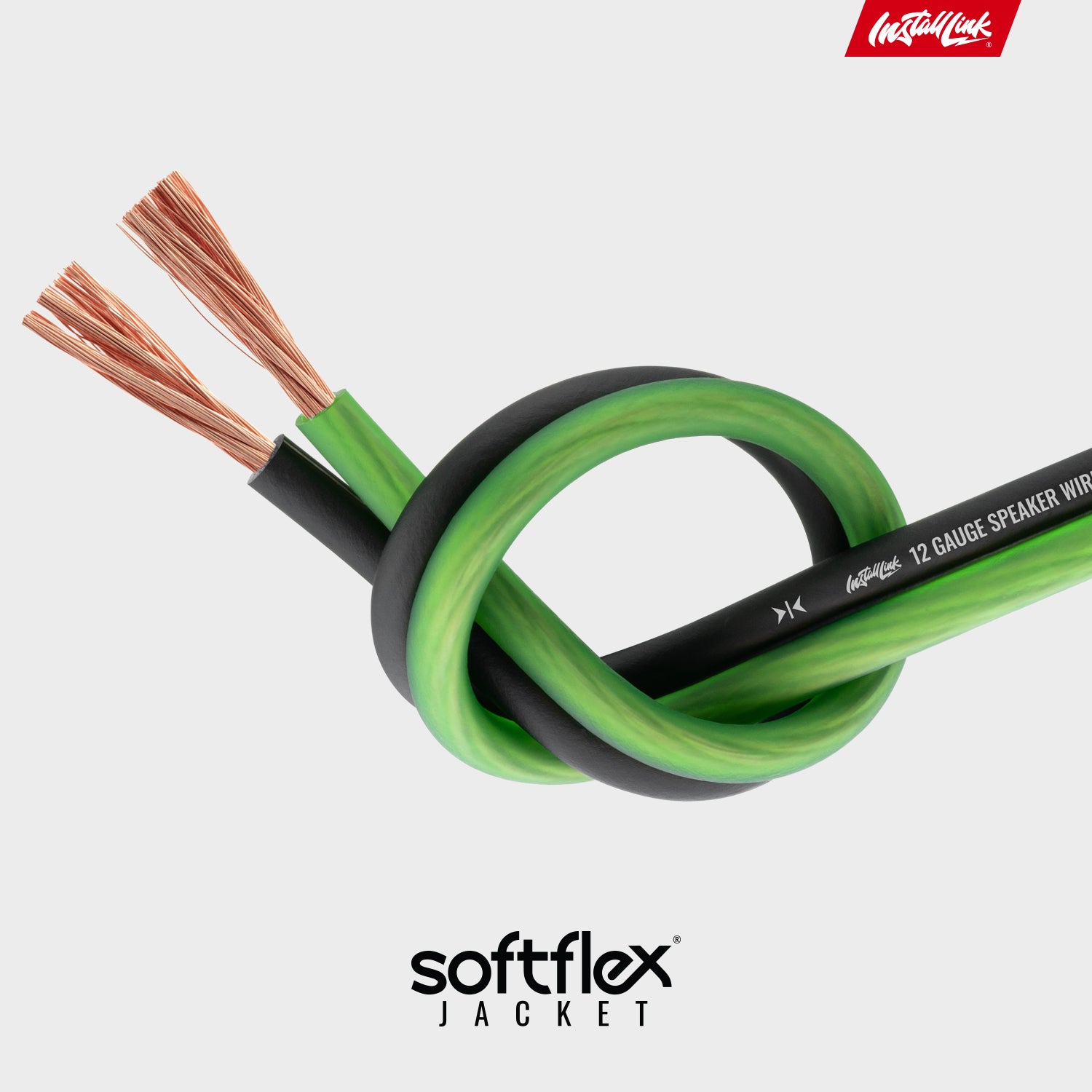 Speaker Wire 12 Gauge, CCA, 30ft, Green/Black image 6