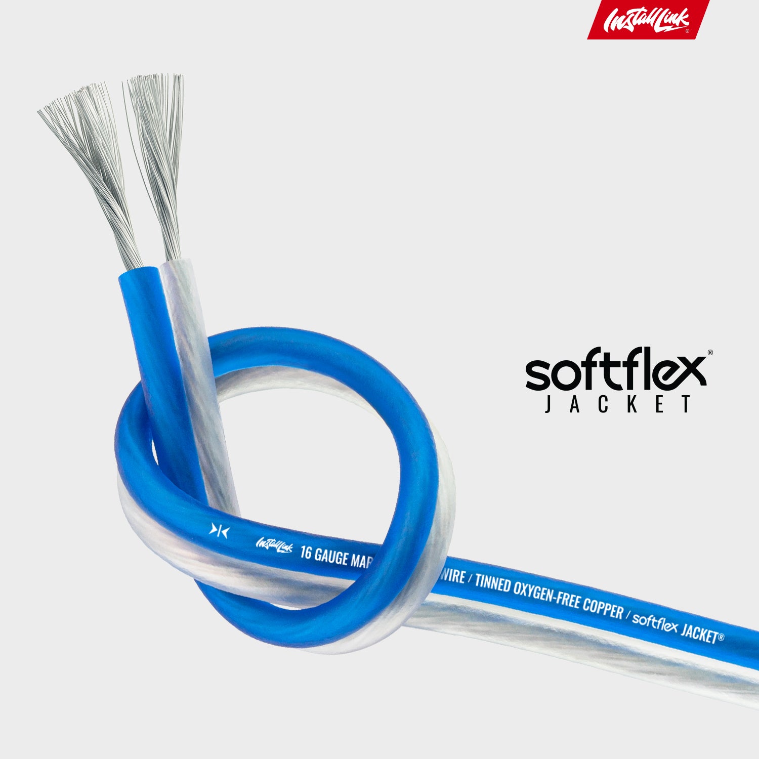 Marine Speaker Wire 16 Gauge, Tinned OFC, 100ft, Blue/White image 5