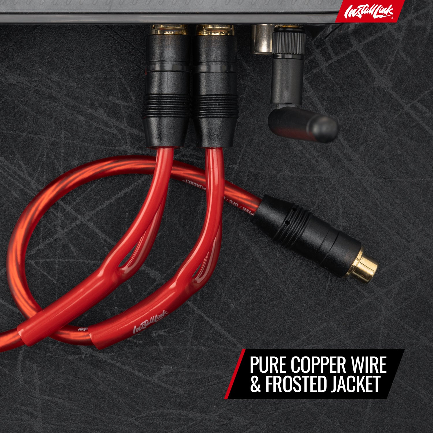 RCA Audio Cable for Subwoofer or Stereo Cable, Y Adapter 1-Female to 2-Male Splitter, Red, 2pk image 8