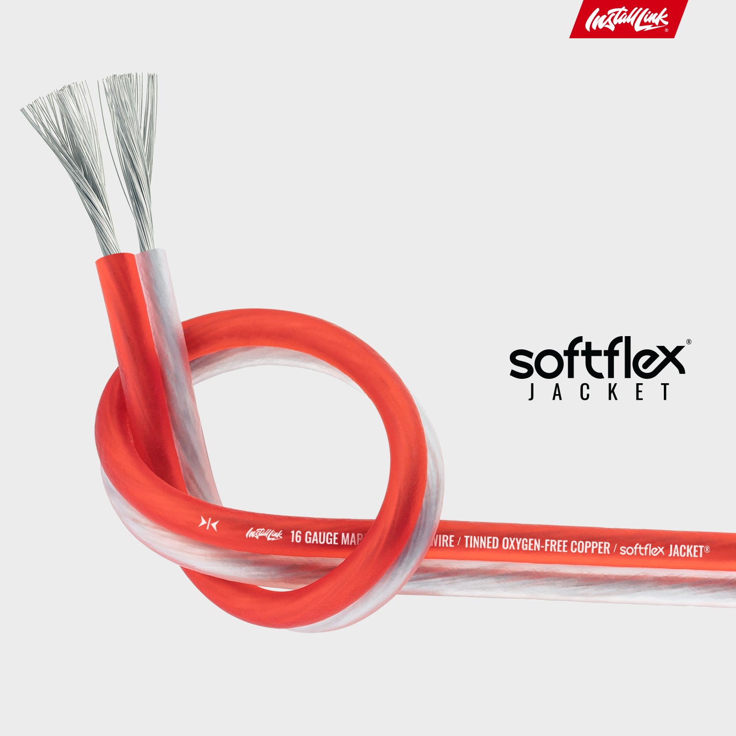 Marine Speaker Wire 16 Gauge, Tinned OFC, 100ft, Red/White image 5