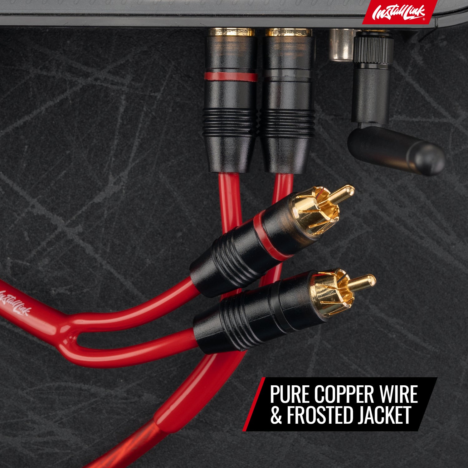 RCA Audio Cable for Subwoofer or Stereo Cable, 2-Channel, Red, 20ft image 8