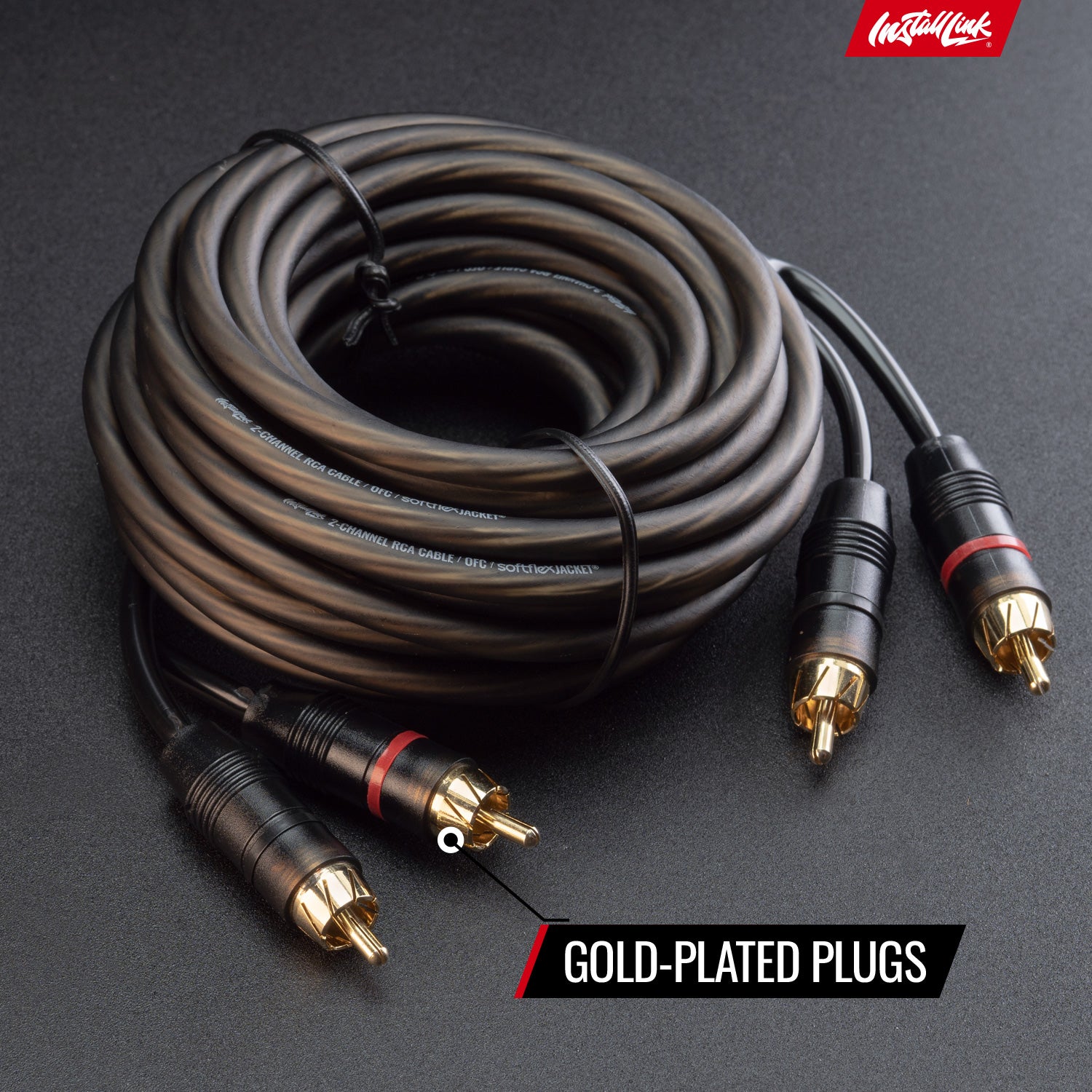 RCA Audio Cable for Subwoofer or Stereo Cable, 2-Channel, 20ft image 7