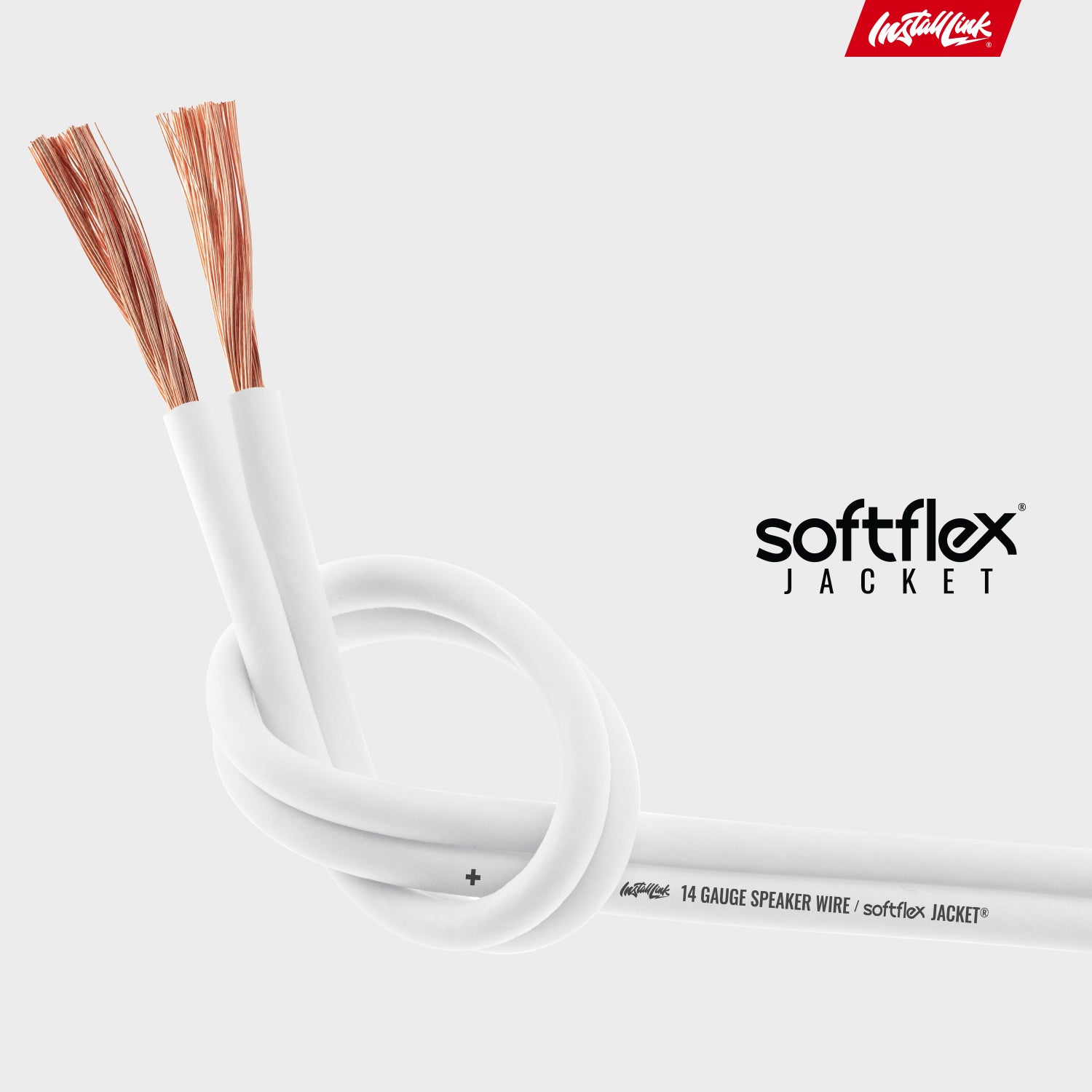 14 Gauge Speaker Wire CCA, 250ft, White/White image 6