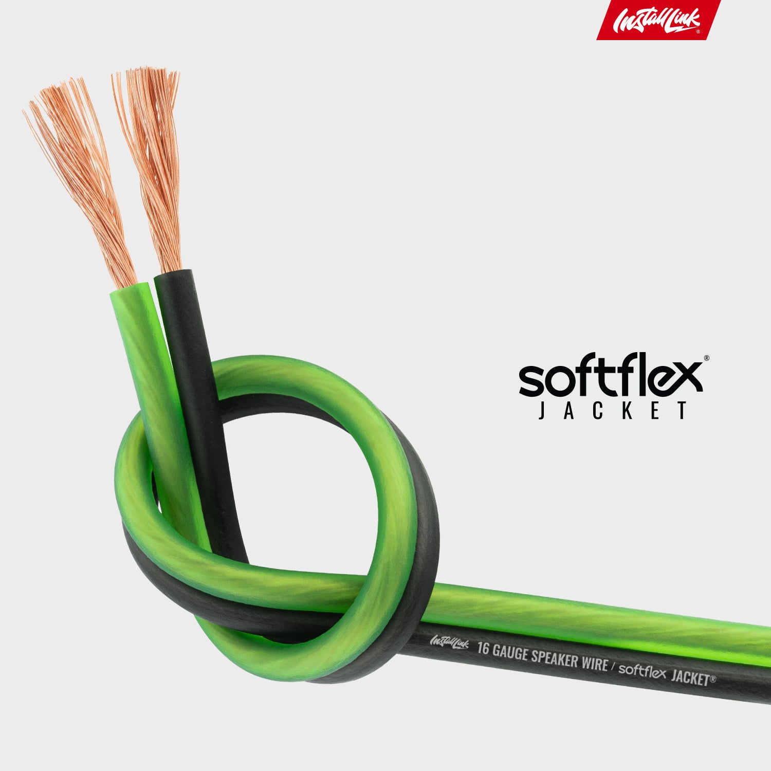 Speaker Wire 16 Gauge, CCA, 100ft, Green/Black image 6