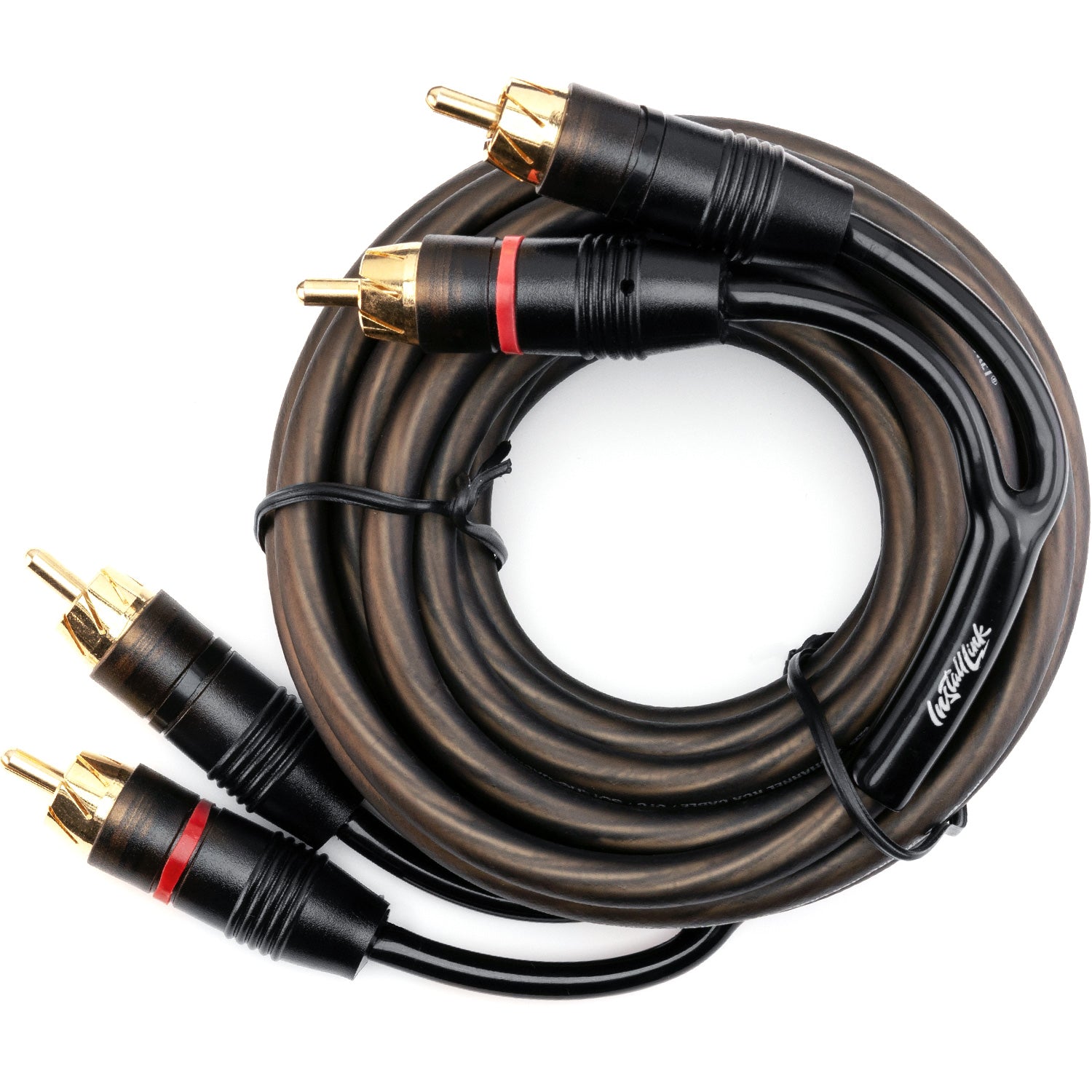 RCA Audio Cable for Subwoofer or Stereo Cable, 2-Channel, 12ft image 0