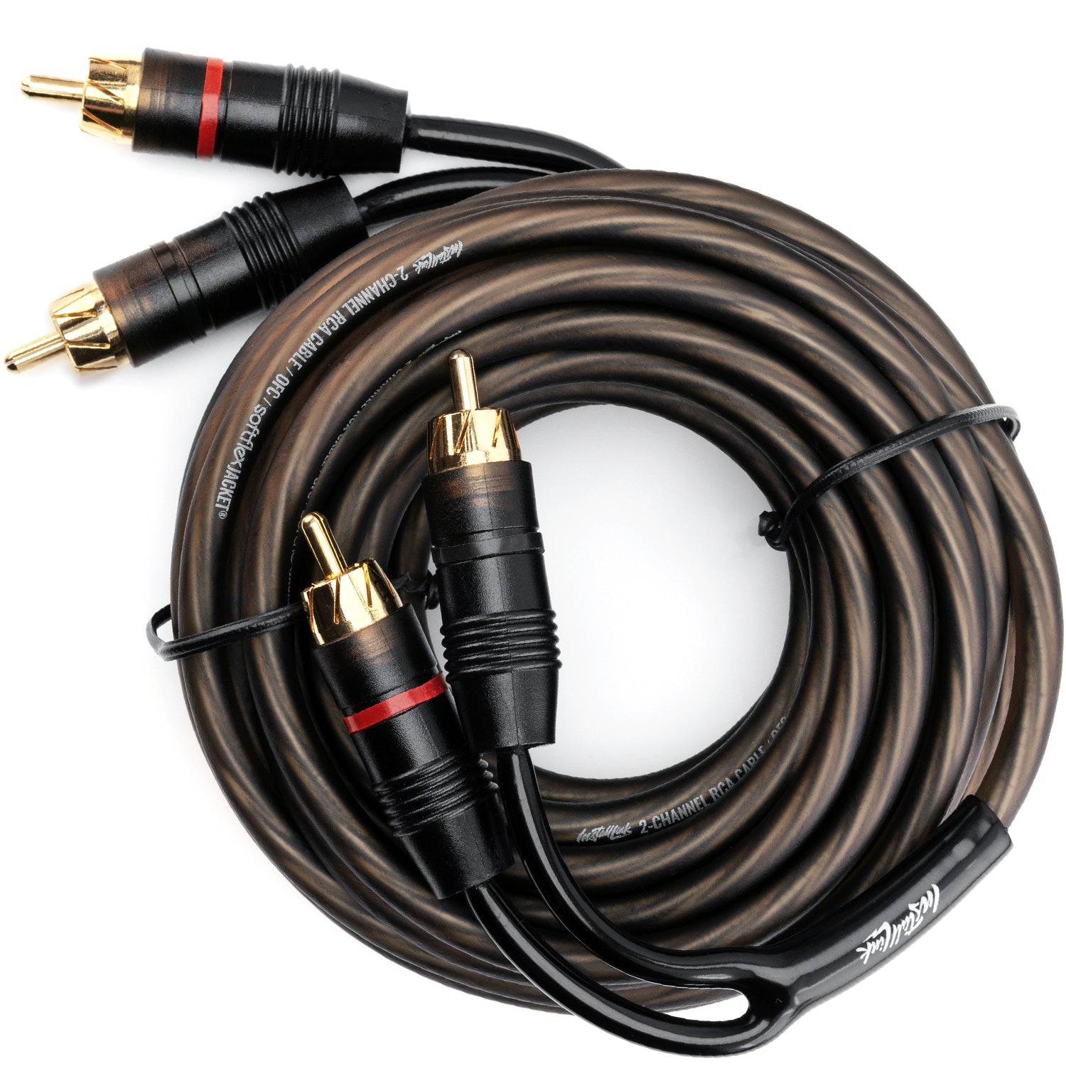RCA Audio Cable for Subwoofer or Stereo Cable, 2-Channel, 20ft image 0